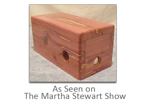 The Incredible Cedar Teaser Cat Toy (as seen on Martha Stewart Show)