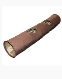 ABO Gear Brown Cat Fun Tunnel