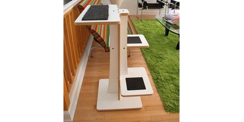 Update your style with this modern cat tree